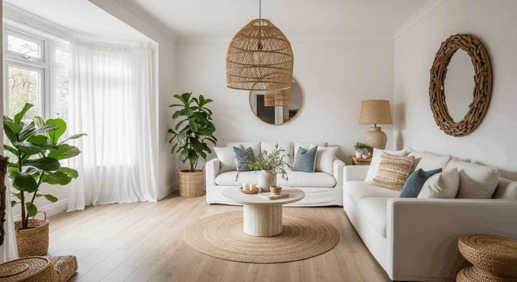 Décoration « bord de mer » pour salon