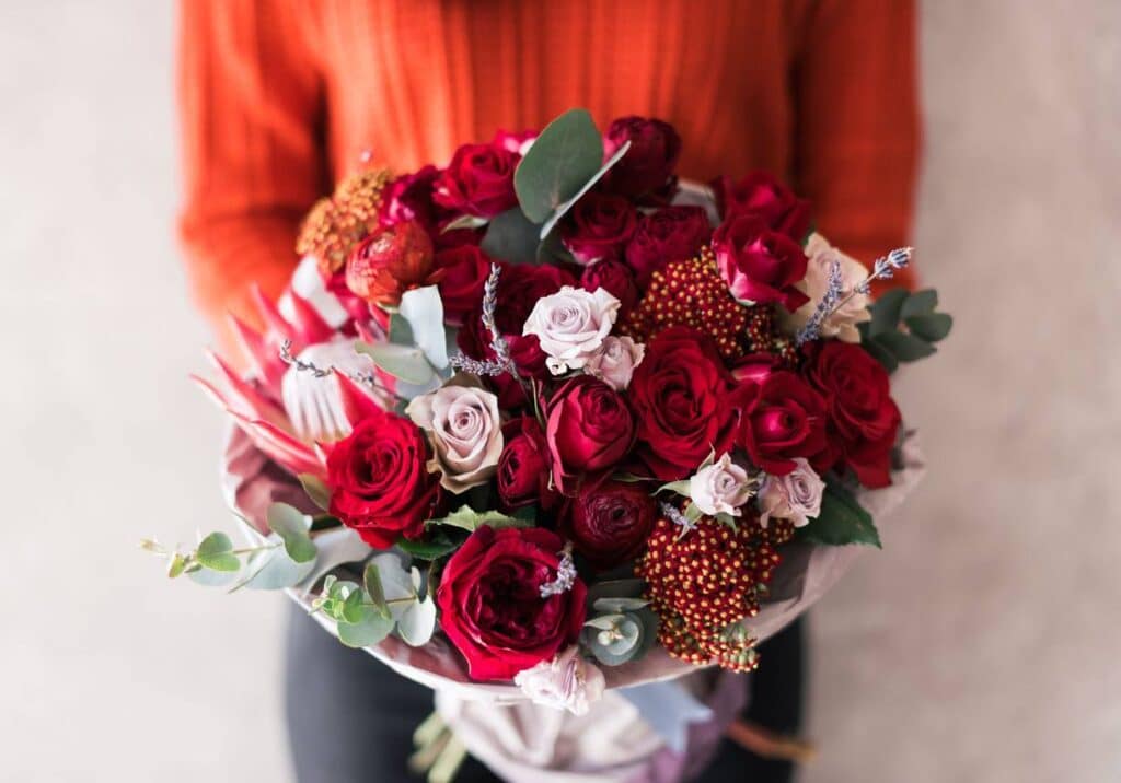 bouquet roses rouges livraison